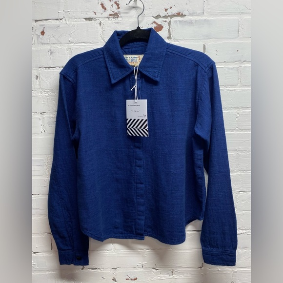 Free People Tops - NWT SANDRINE ROSE FOR FREE PEOPLE 100% COTTON LONG SLEEVE BUTTON DOWN